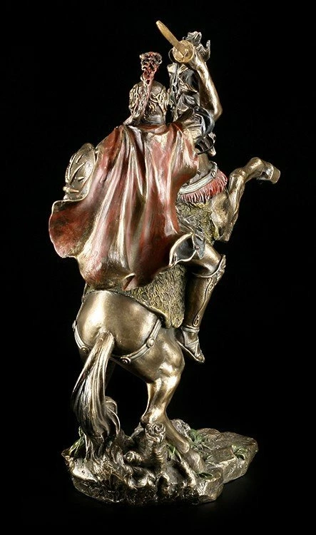 Alexander Der Große Figur Mit Pferd – Bild 4