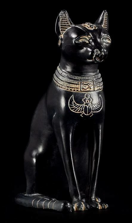 Bastet Figur Klein - Schwarz
