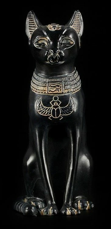 Bastet Figur Klein - Schwarz – Bild 2