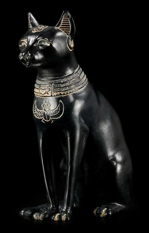 Bastet Figur Klein - Schwarz – Bild 3