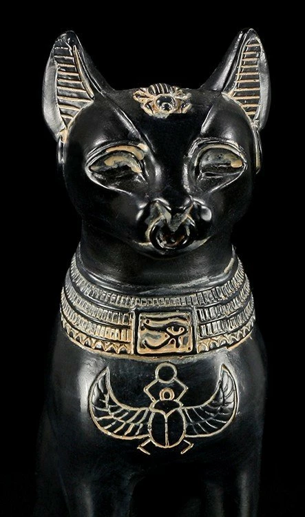 Bastet Figur Klein - Schwarz – Bild 8