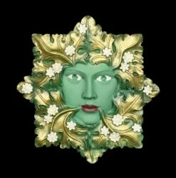 Garten Wandrelief - Grüne Flora