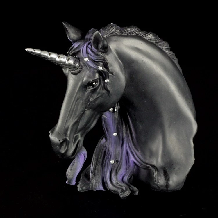 NEMESIS NOW Einhorn Büste - Midnight - Klein – Bild 3