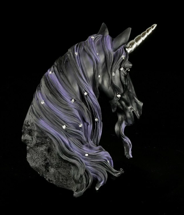 NEMESIS NOW Einhorn Büste - Midnight - Klein – Bild 7