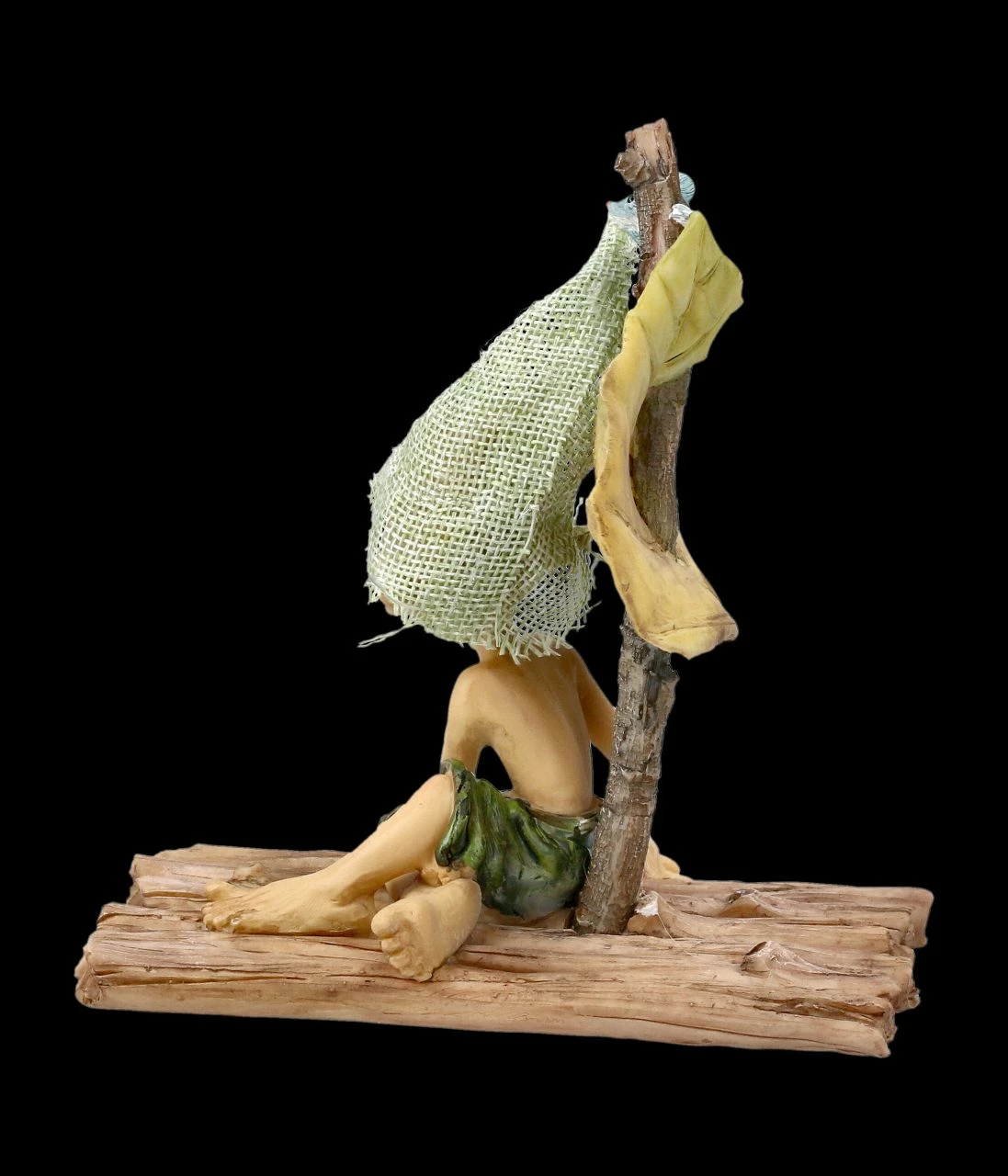 Pixie Kobold Figur Mit Maus - Floßfahrt – Bild 4