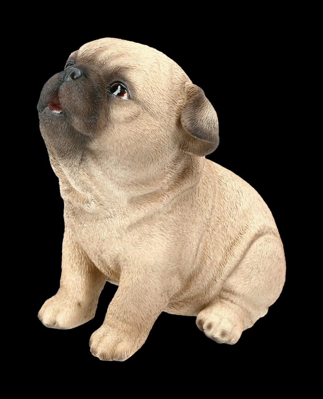 Hunde Figur - Mops Welpe – Bild 3