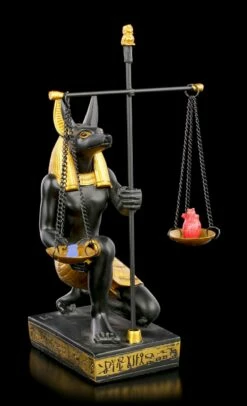 Ägyptische Figur - Anubis Mit Waage