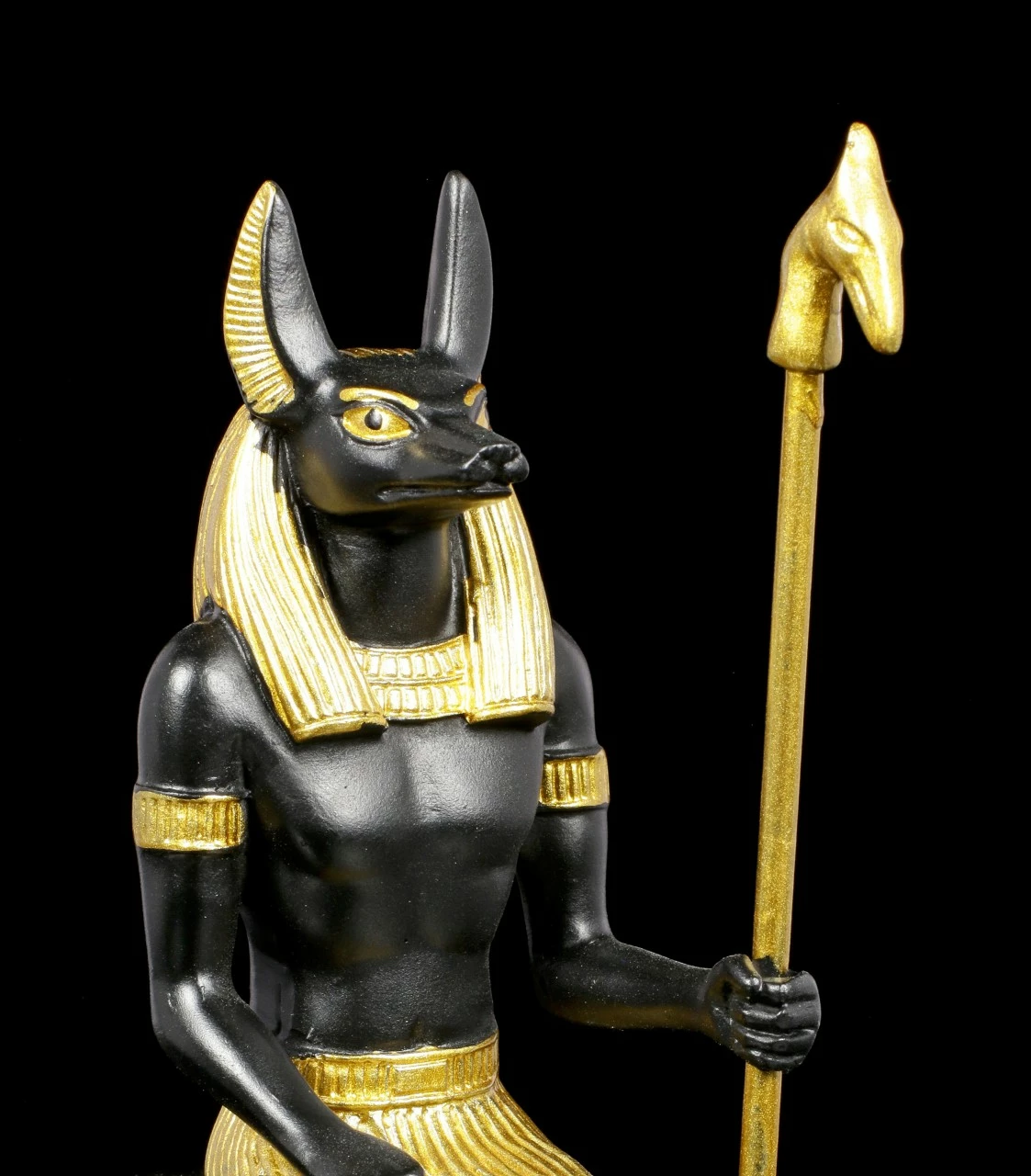 Ägyptische Figur - Anubis Sitzend – Bild 6