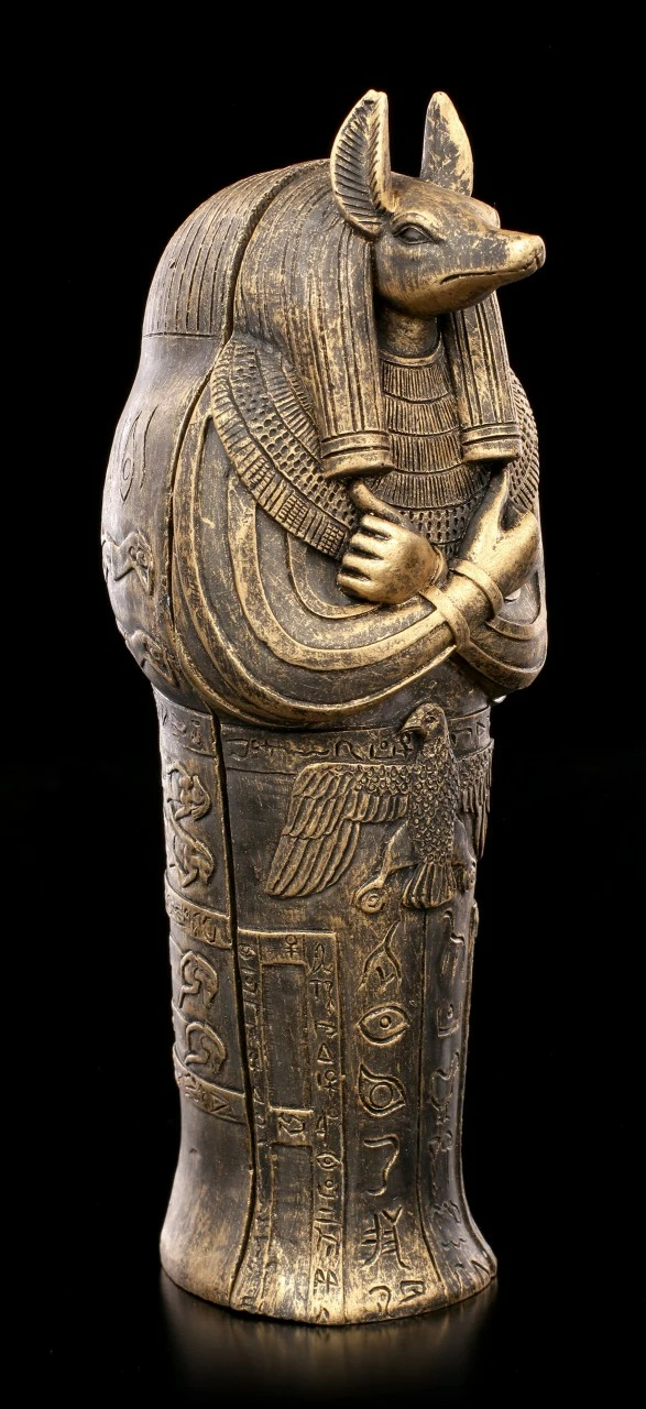 Anubis Sarkophag Mit Mumie – Bild 3