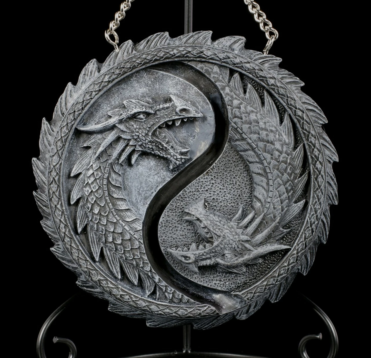 Backflow Räucherkegelhalter - Drache Yin Yang – Bild 7