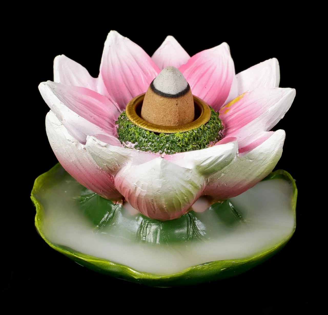 Backflow Räucherkegelhalter - Lotusblüte