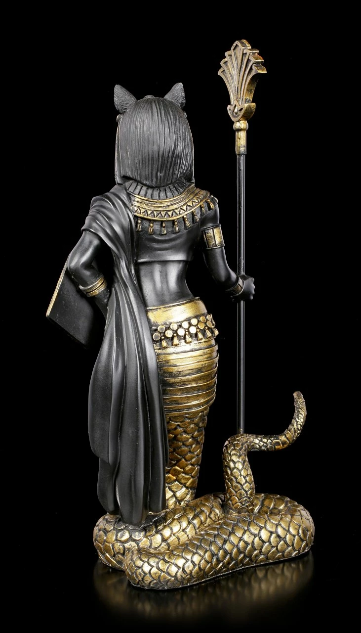 Bastet Figur Mit Schlangenkörper – Bild 5