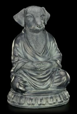 Buddha Figur - Meditierender Hund
