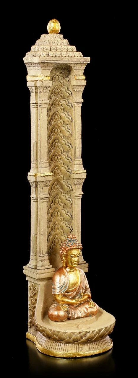 Buddha Räucherstäbchenhalter - Temple Of Peace – Bild 2