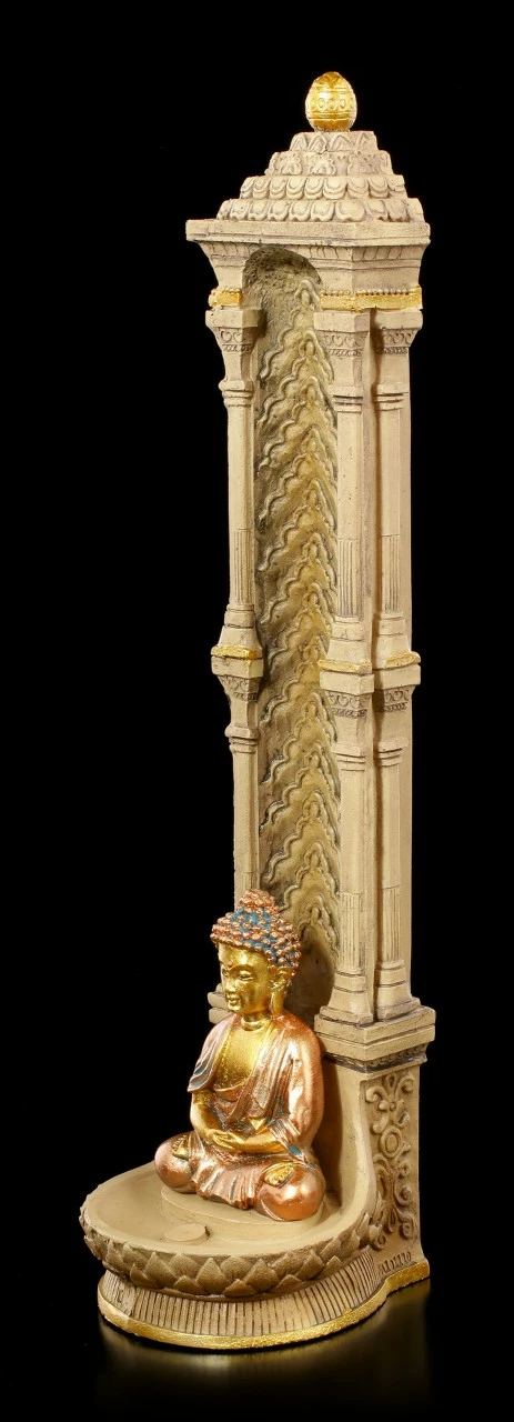 Buddha Räucherstäbchenhalter - Temple Of Peace – Bild 4