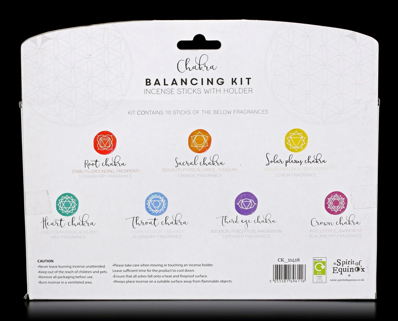 Chakra Räucherstäbchen - Balancing Kit – Bild 4