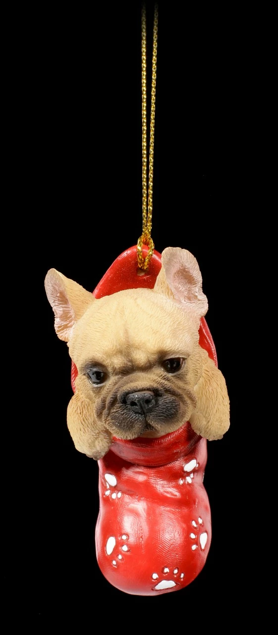 Christbaumschmuck Hund - Französische Bulldogge – Bild 3
