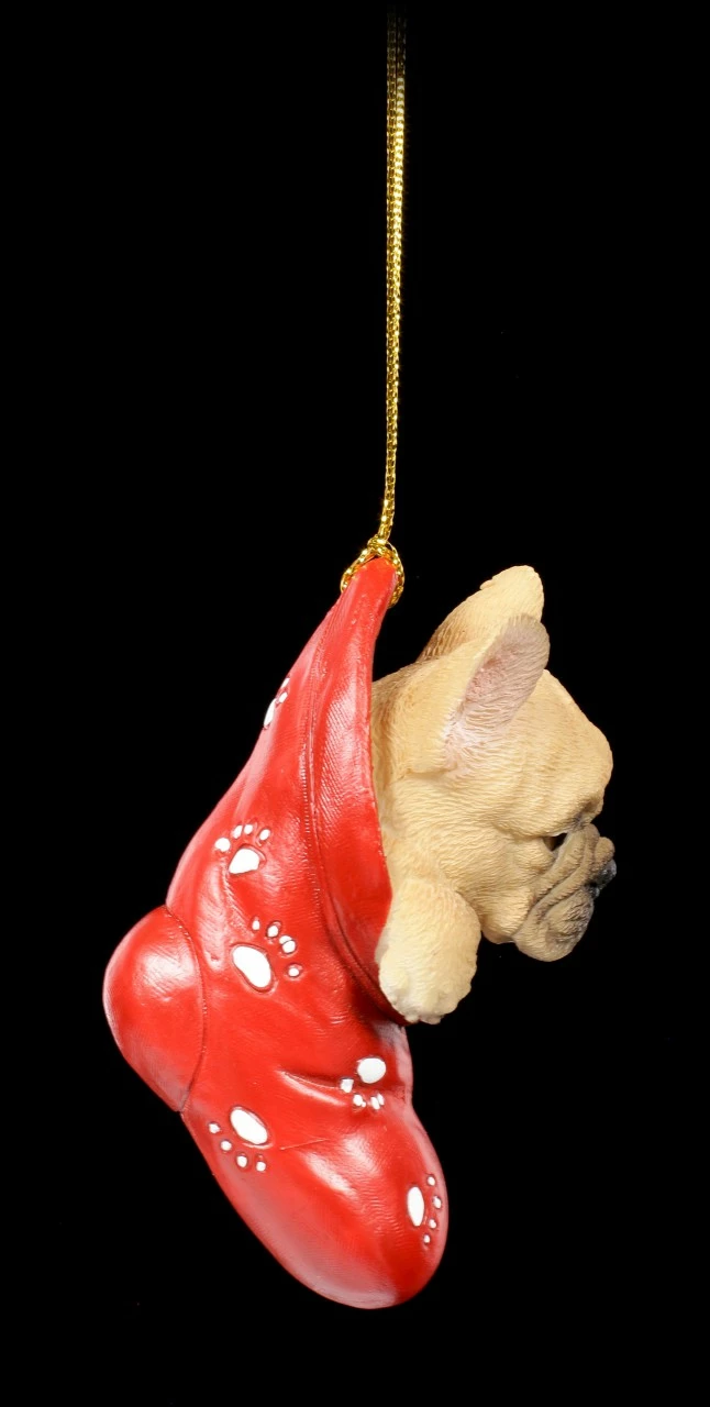Christbaumschmuck Hund - Französische Bulldogge – Bild 4