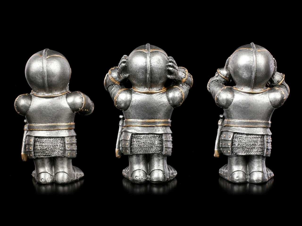 Drei Kleine Ritter Figuren - Nichts Böses – Bild 4