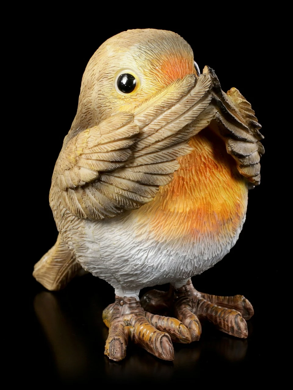 Drei Weise Rotkehlchen Figuren - Nichts Böses – Bild 6