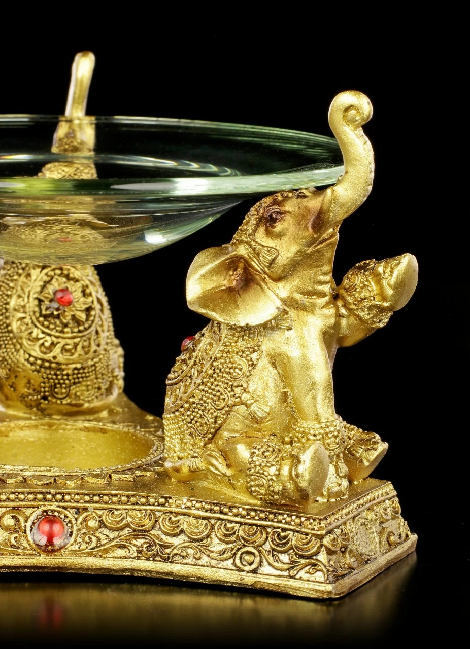 Duftlampe Mit Indischen Elefanten – Bild 5