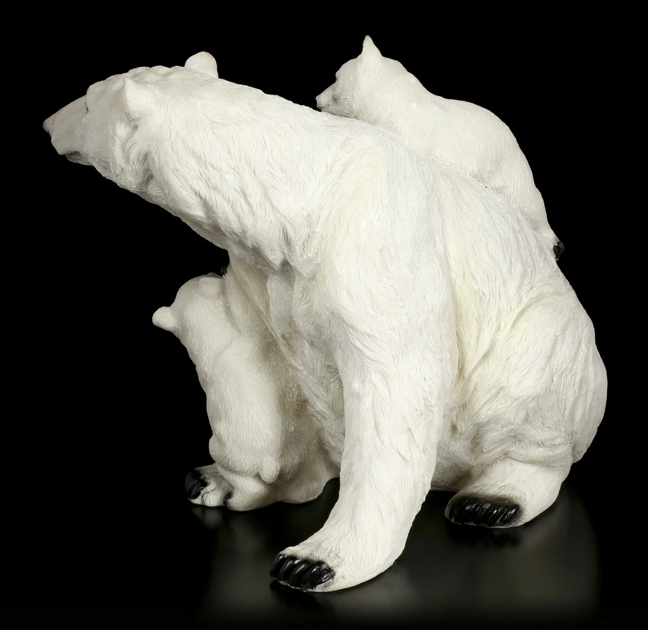 Eisbären Figuren - Mutter Mit Zwei Jungen – Bild 4