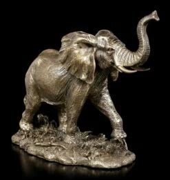 Elefanten Figur - Laufend In Steppe