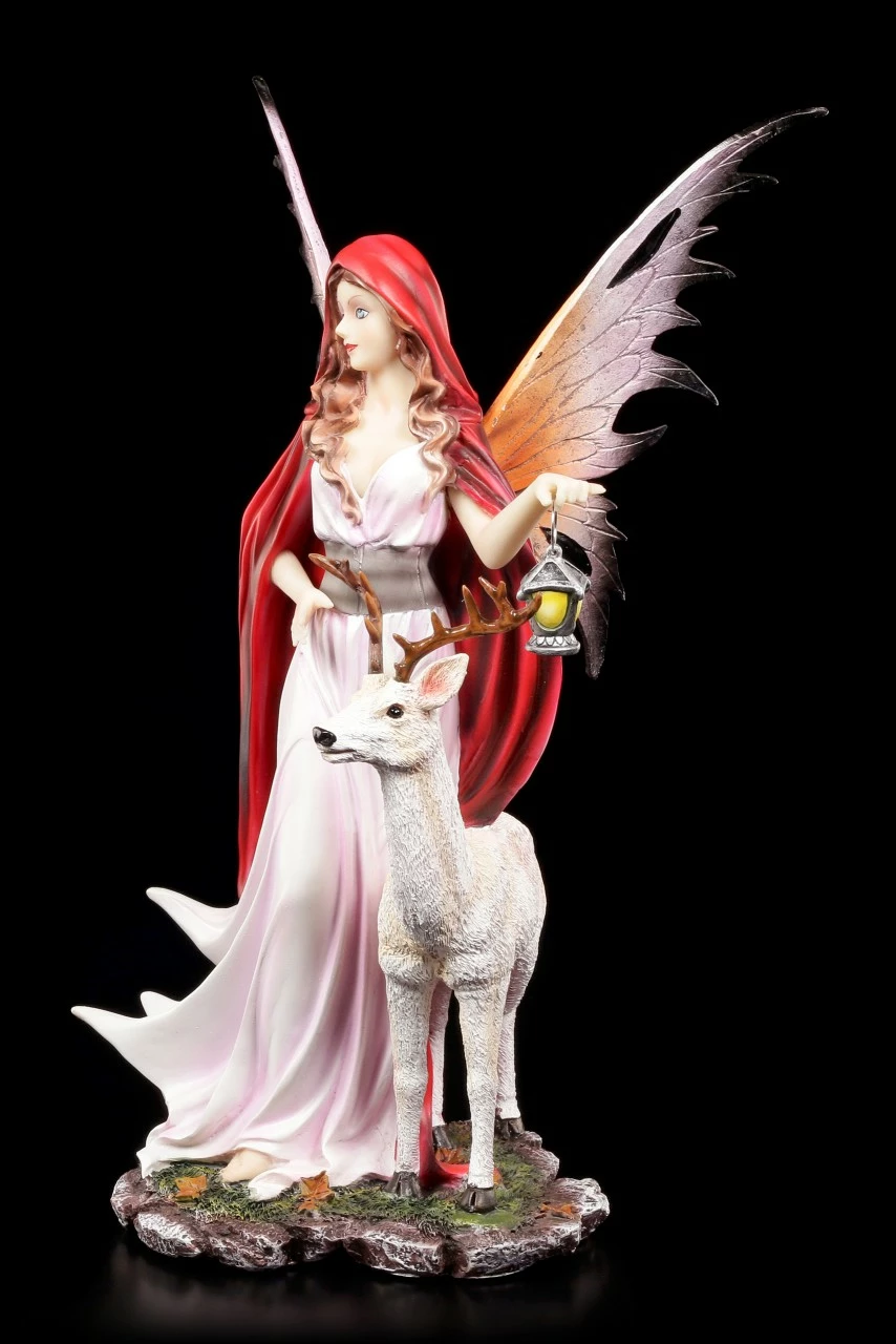 Elfen Figur Mit Hirsch - Nienna – Bild 2