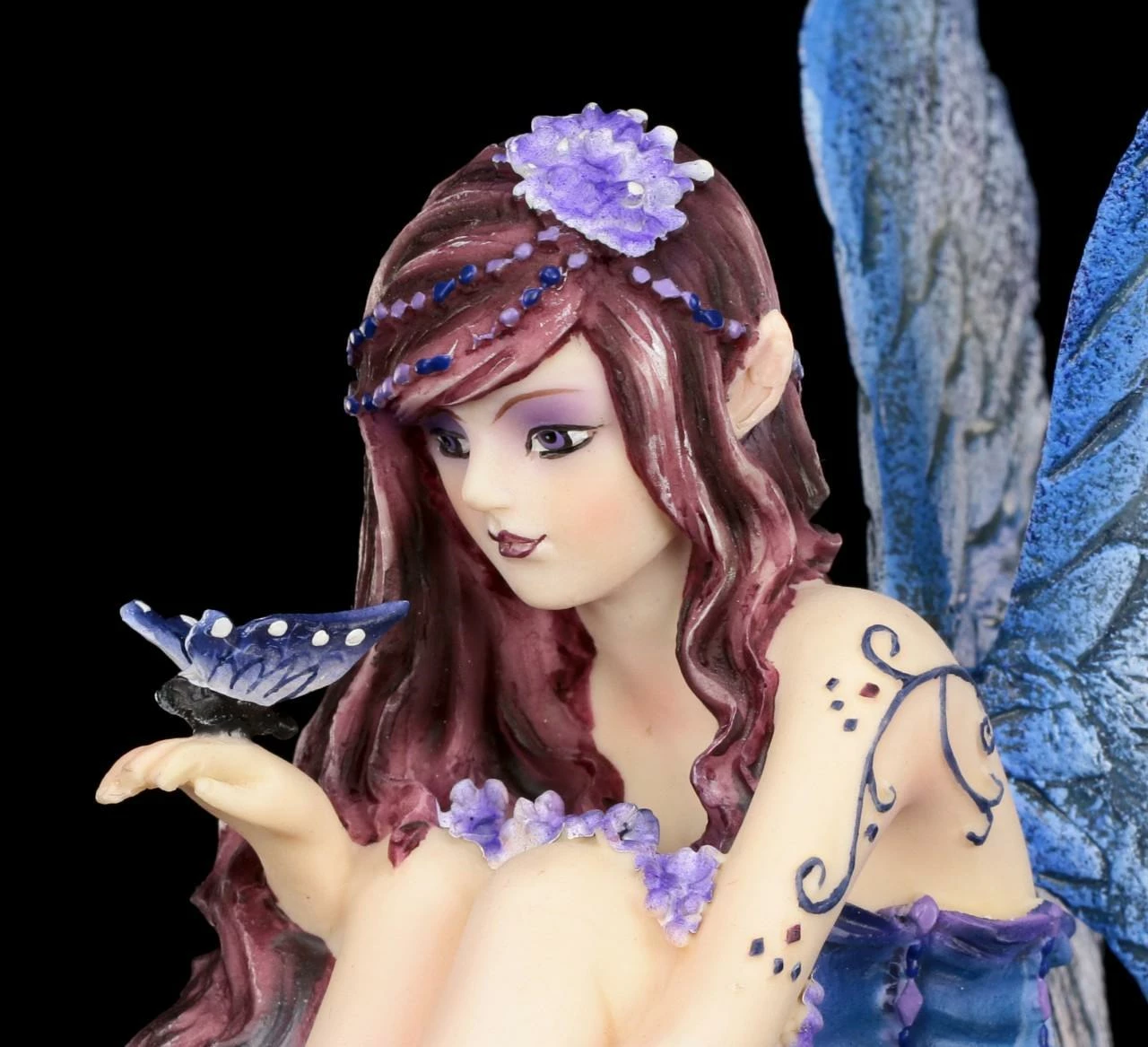 Elfen Figur - Azure Bewundert Schmetterling â Bild 9