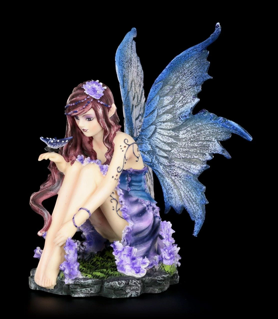 Elfen Figur - Azure Bewundert Schmetterling