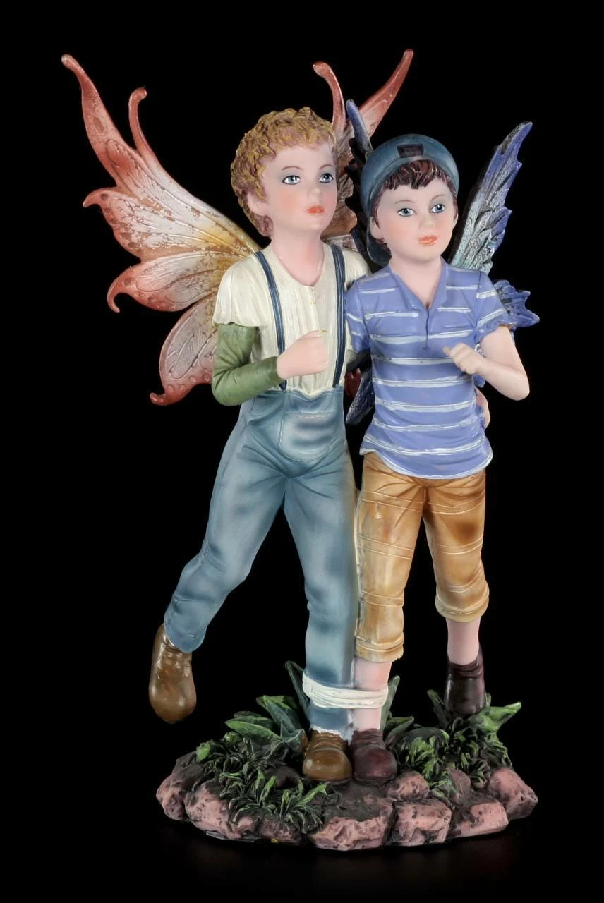 Elfen Jungen Figur - Laufen Mit Drei Beinen