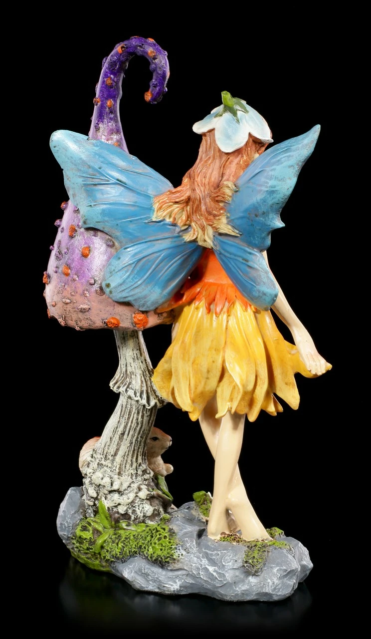 Elfen Figur - Nienna Mit Pilz Und Eichhörnchen – Bild 5