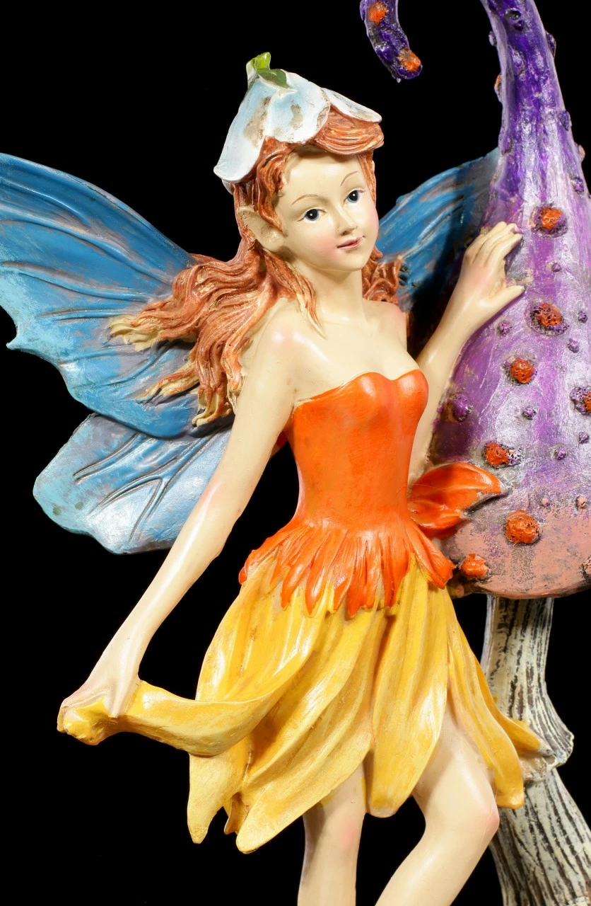 Elfen Figur - Nienna Mit Pilz Und Eichhörnchen – Bild 6