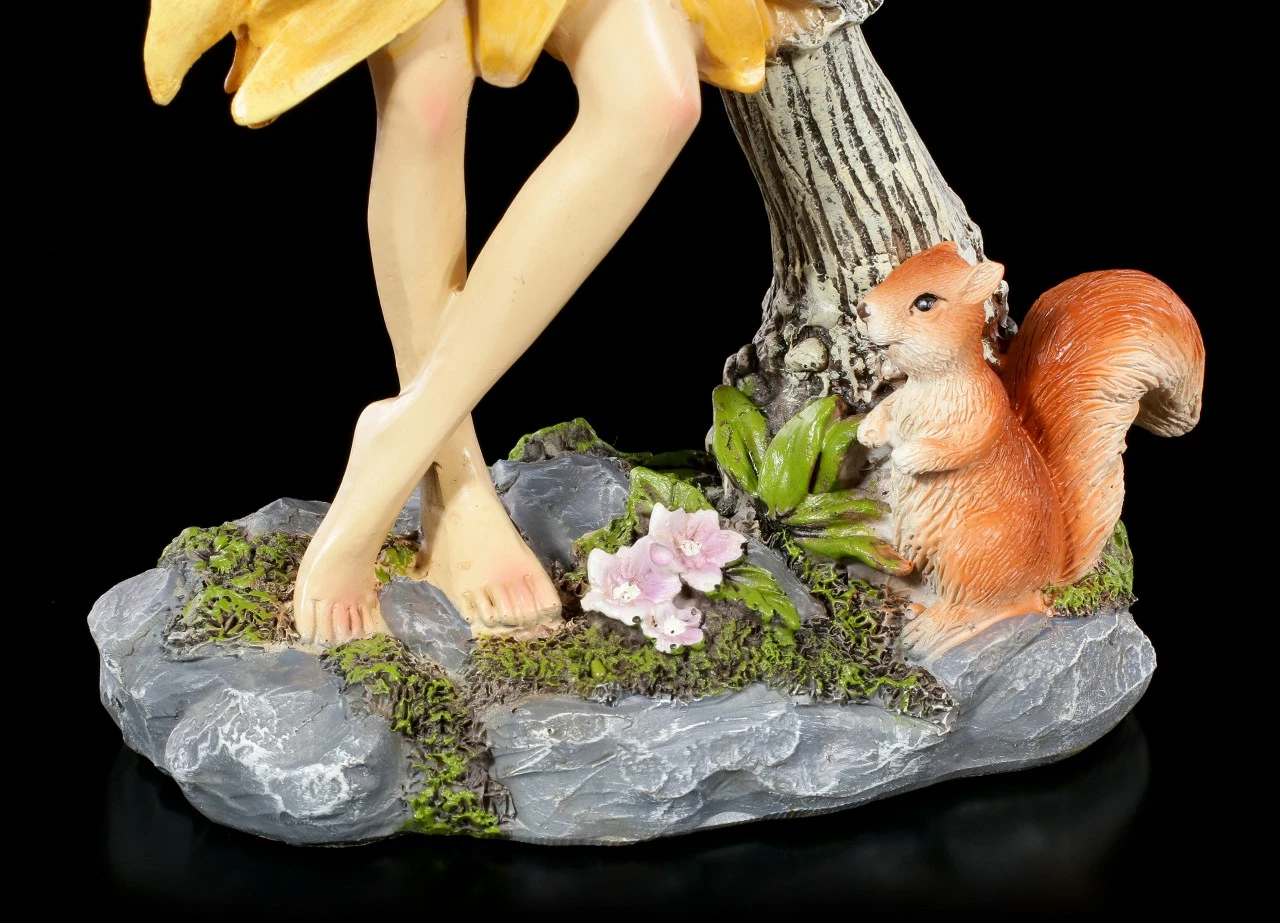 Elfen Figur - Nienna Mit Pilz Und Eichhörnchen – Bild 7