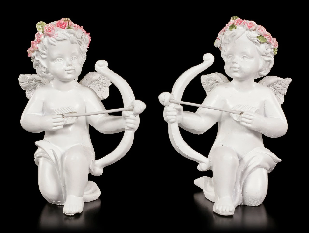 Engel Figuren - Mit Pfeil Und Bogen - 2er Set – Bild 2