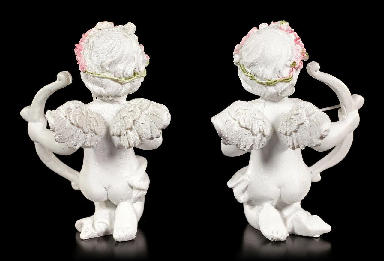 Engel Figuren - Mit Pfeil Und Bogen - 2er Set – Bild 4