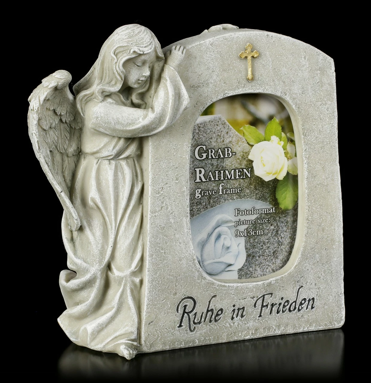 Grab Bilderrahmen Engel - Ruhe In Frieden