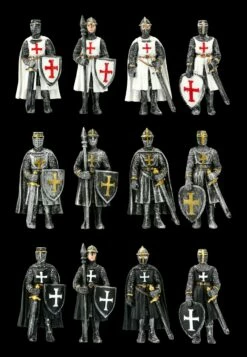 Kühlschrank Magnete - Ritter 12er Set