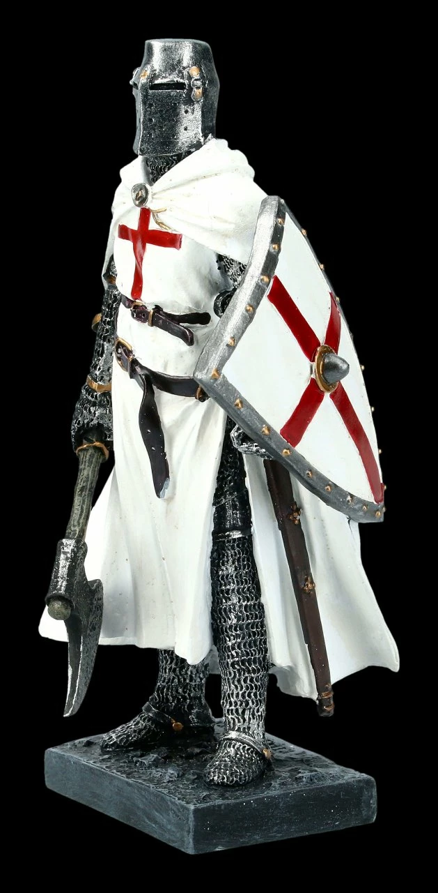 Ritter Figur - Templer Mit Axt Und Schild – Bild 3