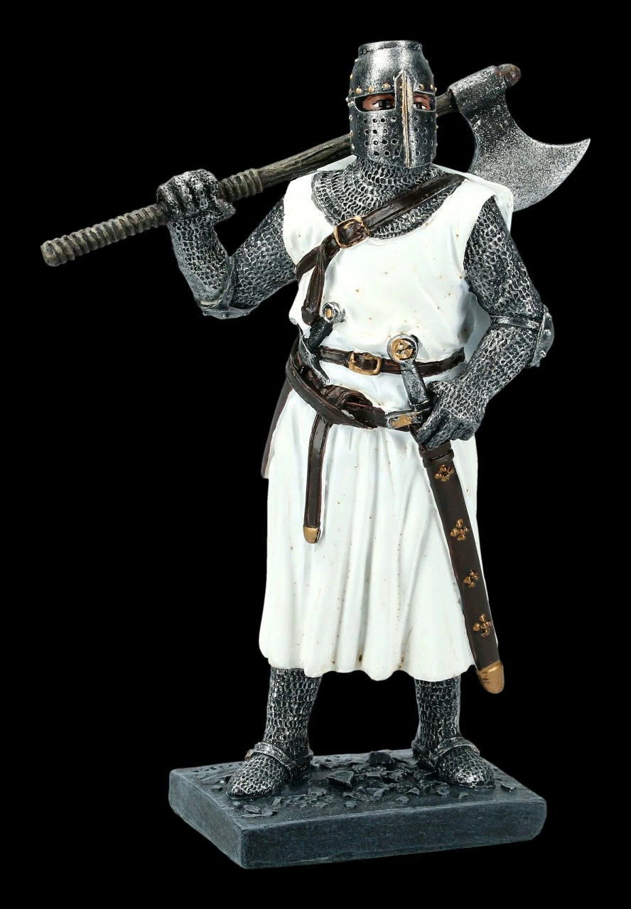Ritter Figur - Templer Mit Zweihandaxt