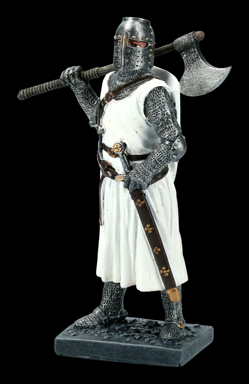 Ritter Figur - Templer Mit Zweihandaxt – Bild 2