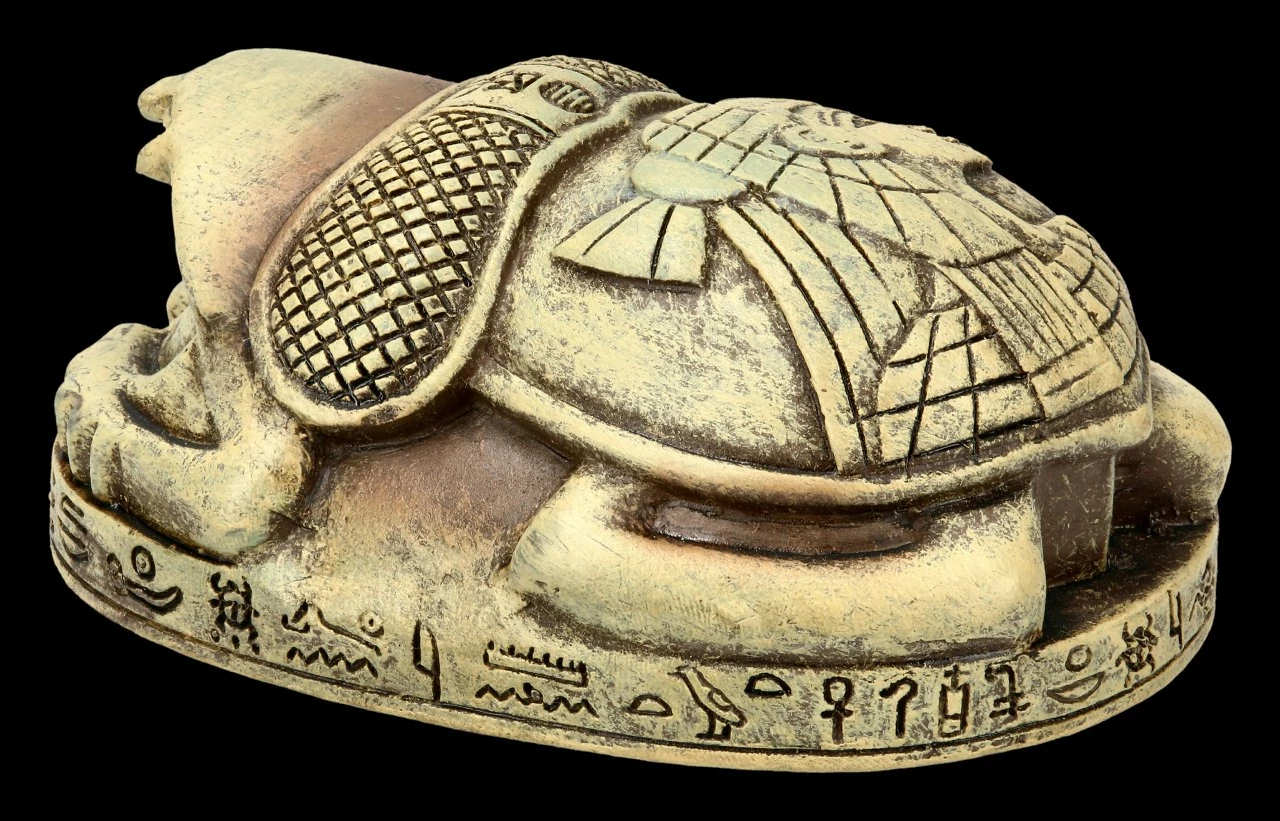 Altägyptische Figur - Prinzessinnen Skarabaeus – Bild 5