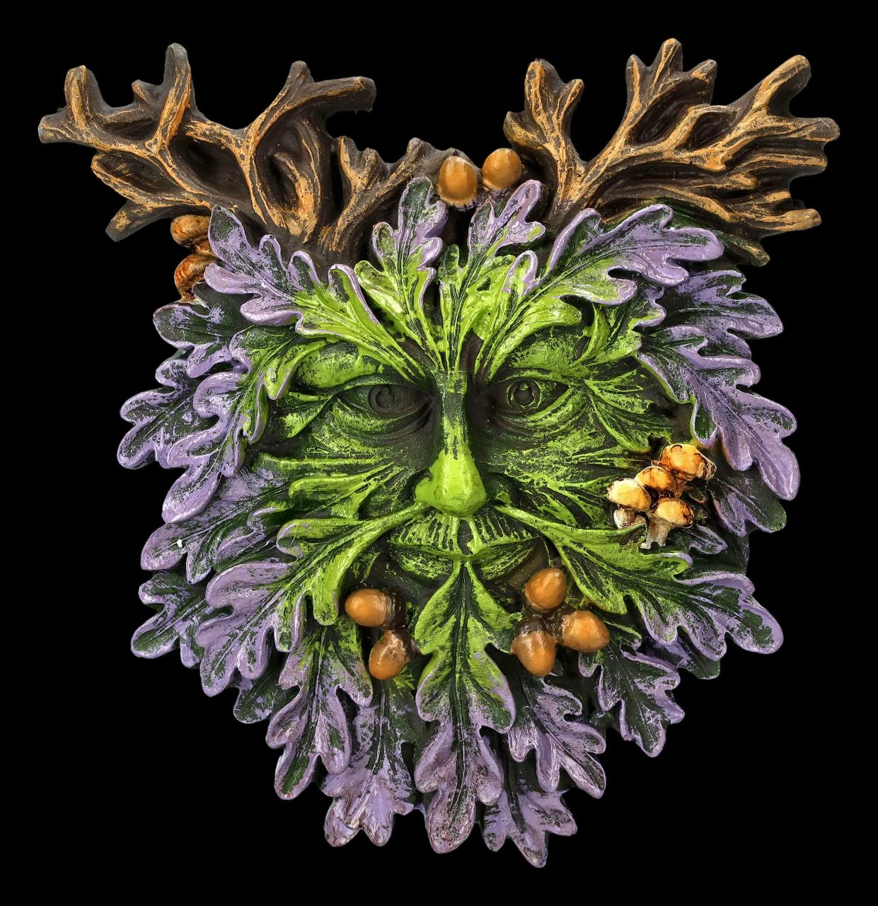 Wanddeko - Baumgeist Mit Eicheln