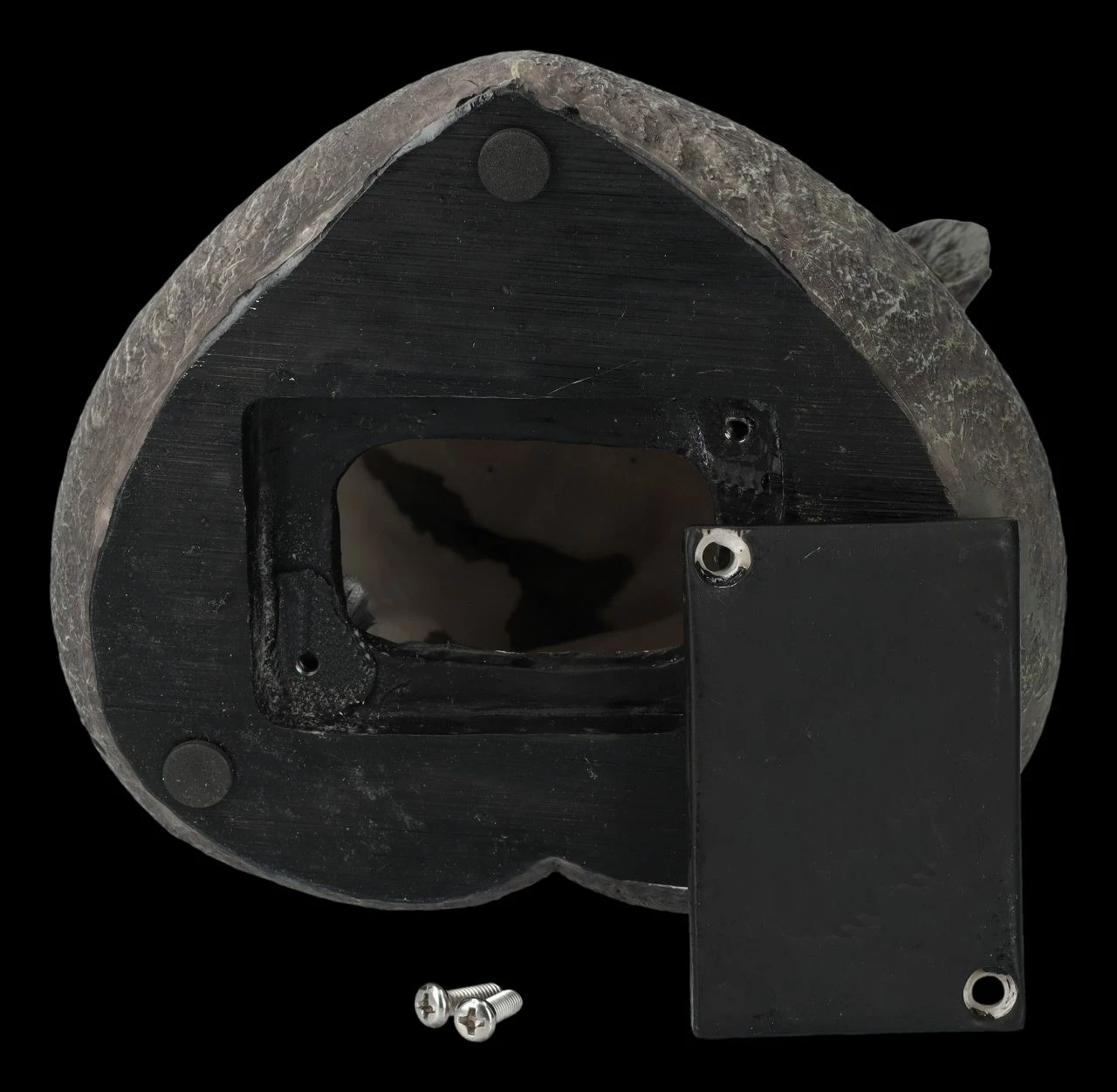 Tier Urne - Katzen-Engel Auf Herz In Steinoptik – Bild 8