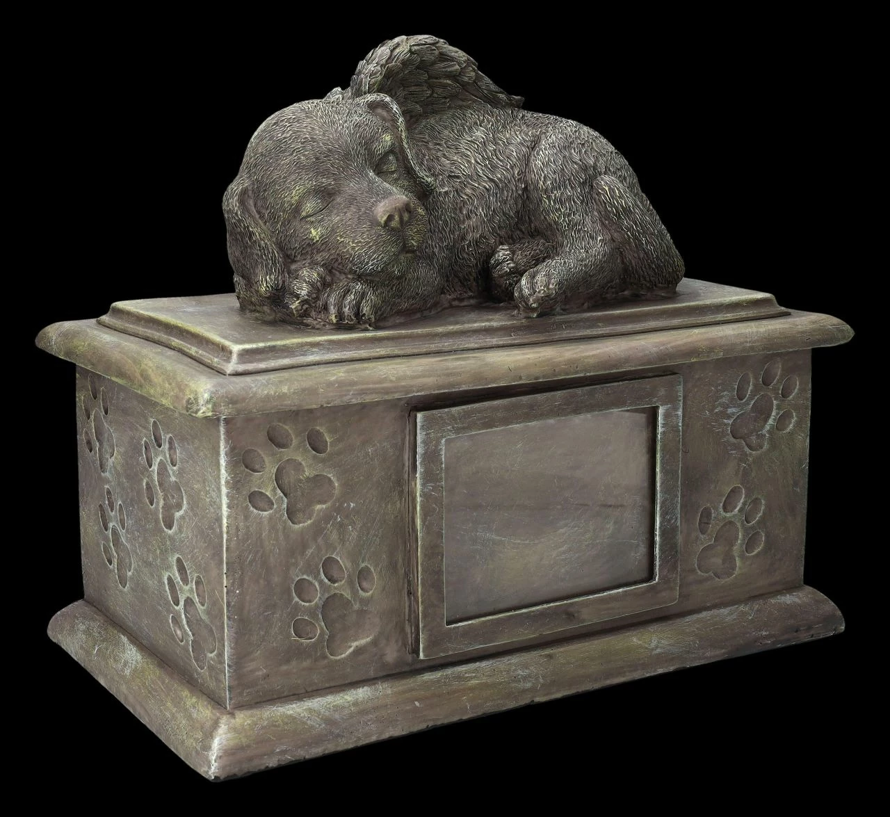 Hunde Urne Groß Mit Fotofach – Bild 2