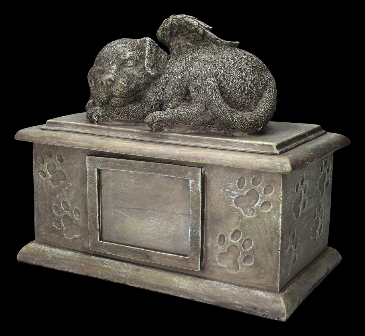 Hunde Urne Groß Mit Fotofach – Bild 3