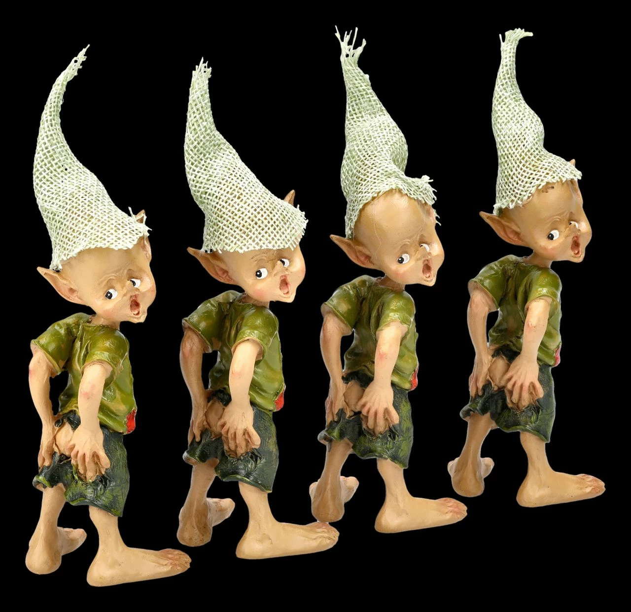 Pixie Kobold Figur Mit Zerrissener Hose 4er Set â Bild 2
