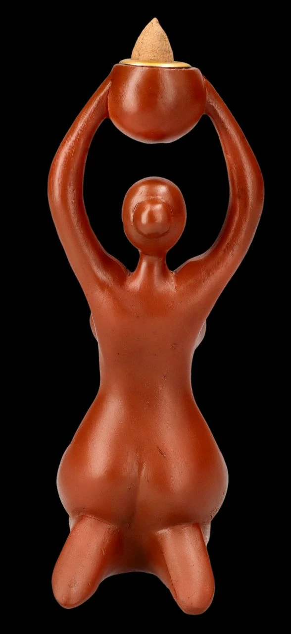 Rückfluss-Räucherhalter - Spiral Göttin Tribut – Bild 4