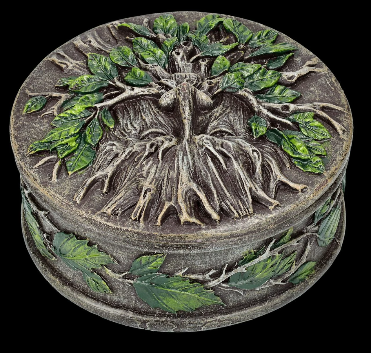 Schatulle Rund - Greenman â Bild 7