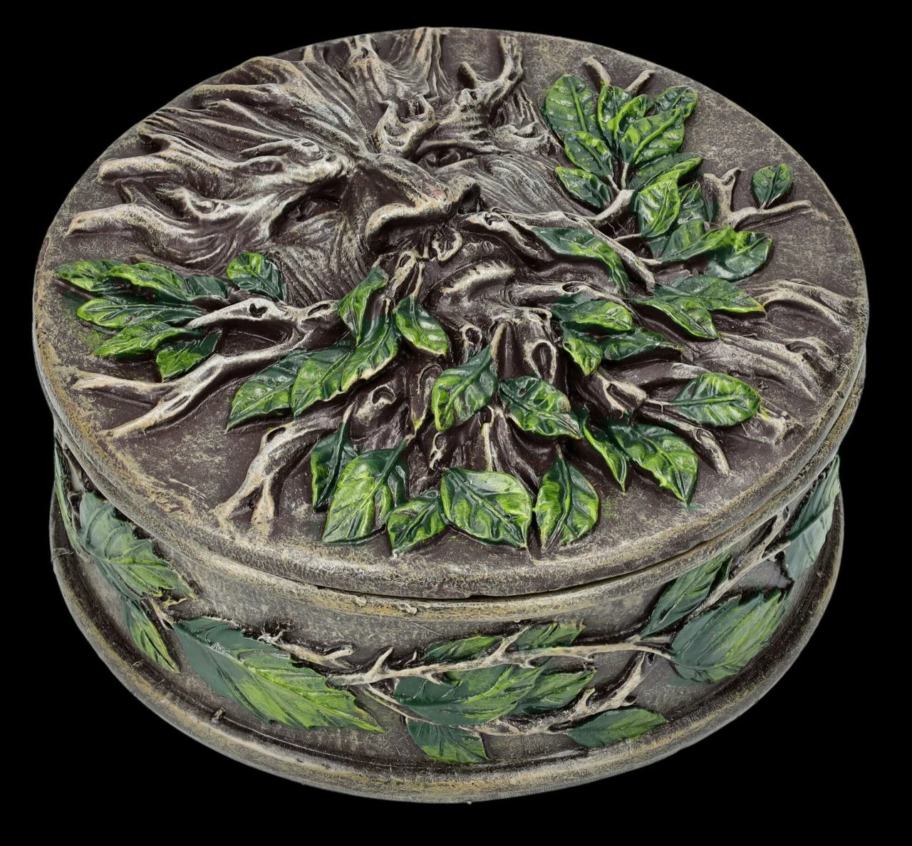 Schatulle Rund - Greenman â Bild 5